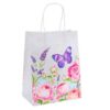 Пакет подарунковий "S” (17*23*10 см) Крафт “Весняний сад»