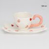 Чашка керамічна з блюдцем "Романтична історія" 150 мл