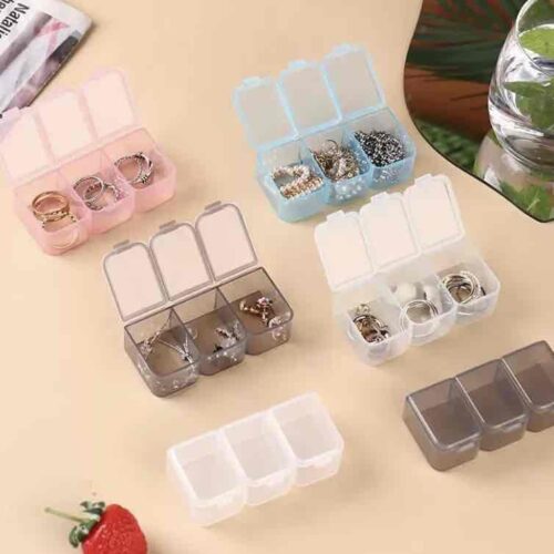 Органайзер для таблеток/вітамінів пластиковий (3 відділення)