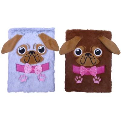 Блокнот А5 плюшевий JO "Собачка" 80 арк./ клітинка