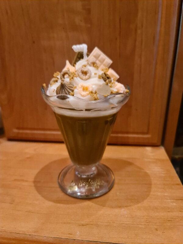 Свічка ароматична Solodka «Десерт кавовий» в склянці