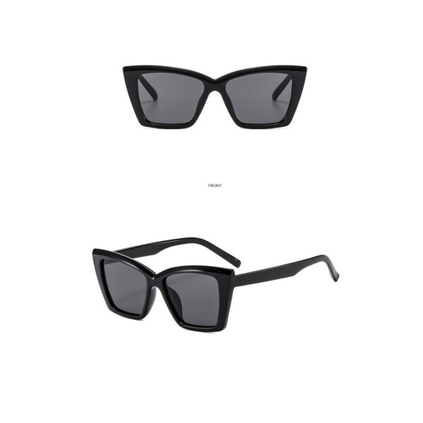 Окуляри жіночі сонцезахисні "Кошачі" прямокутні (10114)