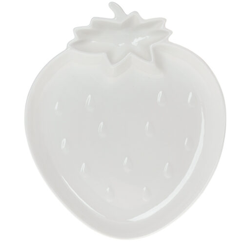 11b246a0-bd05-4c7f-9e68-b531a69dd417.jpg Блюдо порцелянове "Полуниця" білий 26 см