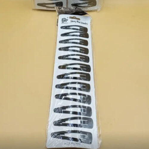 1285bdce-747a-45f9-88eb-98fc26b5b8b7.jpg Заколка тік-так трикутна металева проста срібна набір 12 шт