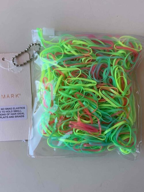 141be37b-feaa-479b-81db-2ab285b019d0.jpg Набір силіконових гумок для волосся Primark кольорові 500 шт