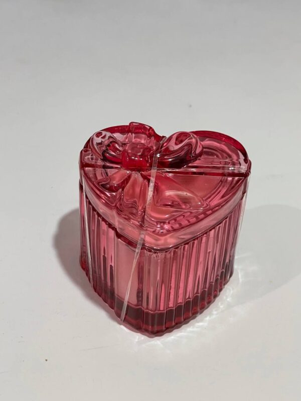 Свічка ароматична "Серце" Primark у склі червона