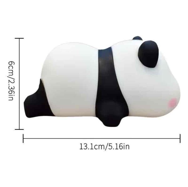 Нічник силіконовий «Панда лежача» 7 LED