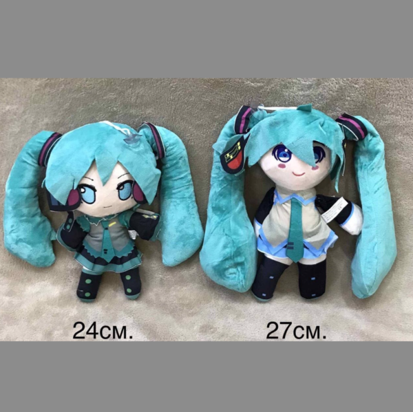 М'яка іграшка "Аніме/ Міку Хацуне" 24-27 см