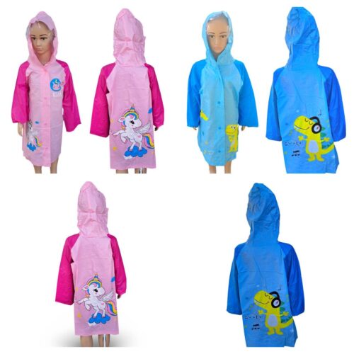 Дощовик дитячий Mario з принтом вініловий (на зріст 110-130 см)