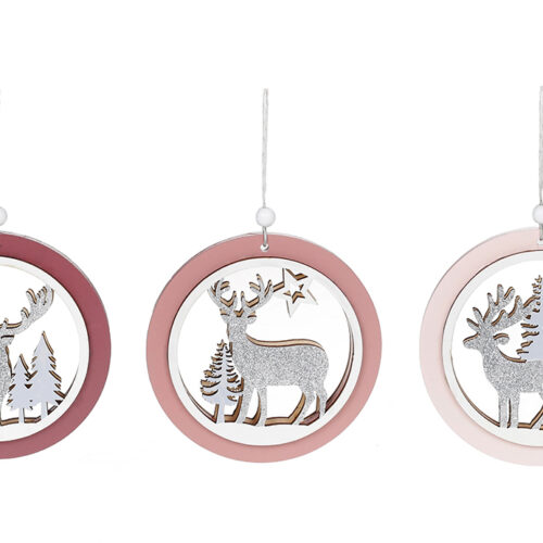 Ялинкова прикраса "Олень" 12 см (дерево)