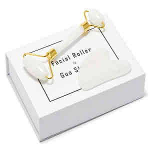 1855b6b3-a9d9-4ec4-972c-db8d9eaaba71.jpg Набір масажерів (ролик+гуаша) Білий Нефрит (натуральний), 2шт