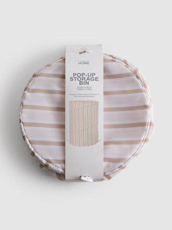 Органайзер для білизни Pop up storage bin Primark тканинний (37*54 см) беж