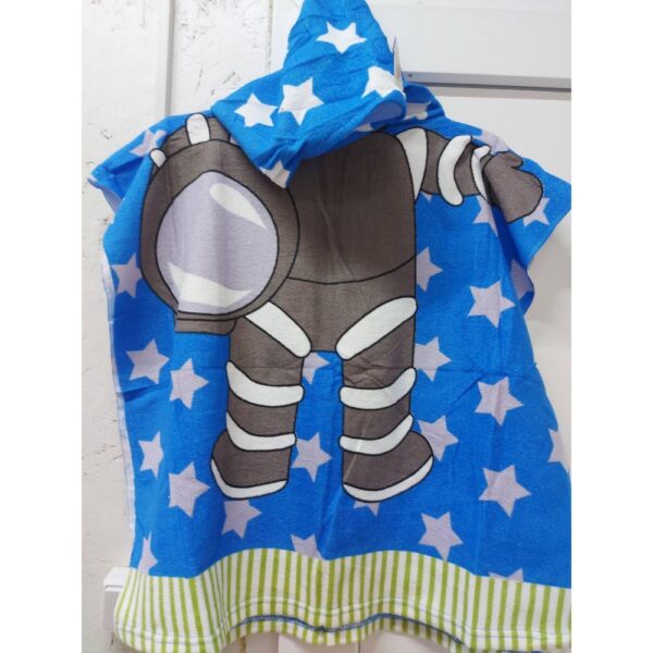 Рушник-Пончо "Космонавт" з мікрофібри (60х60 см)