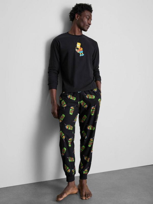 Піжама чоловіча "Simpsons/ Сімпсони" Primark флісова велюрова