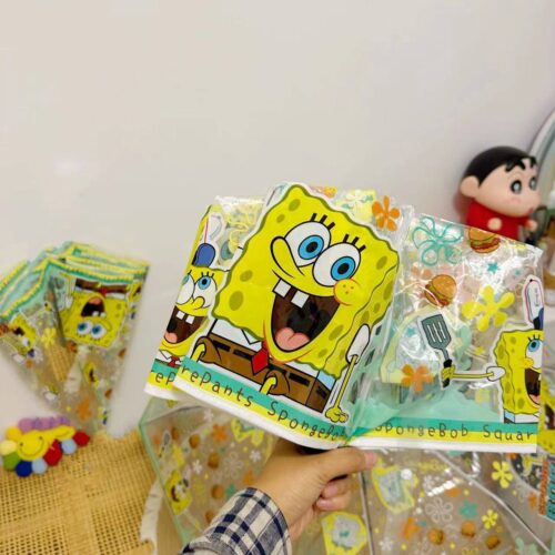 Парасоля компактна автомат "Sponge Bob" 8 спиць