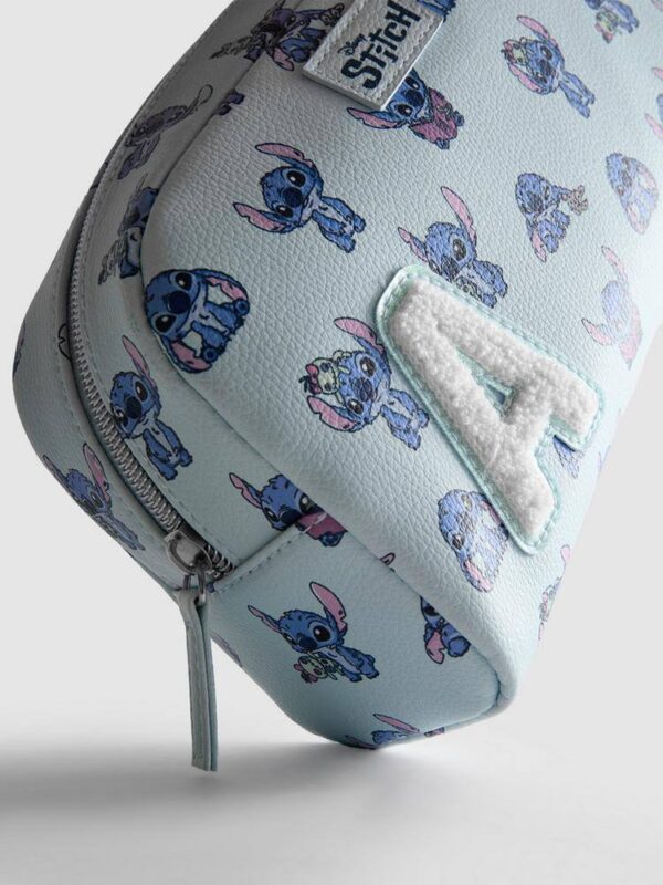 Косметичка об'ємна "Stitch/ Стітч" Primark еко-шкіра блакитна