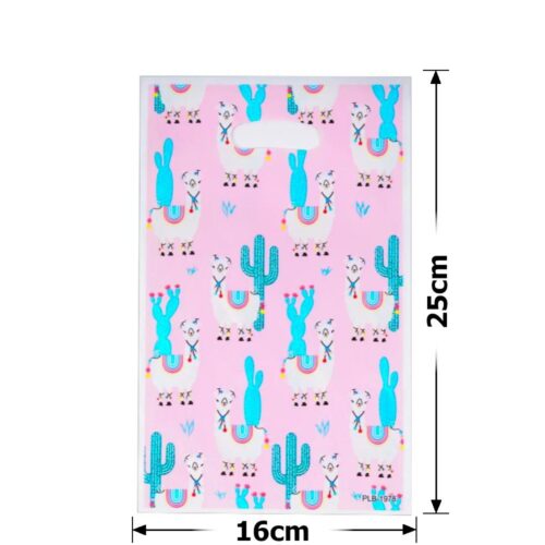 Пакет подарунковий ПВХ (16*25) 10 шт "Лама"