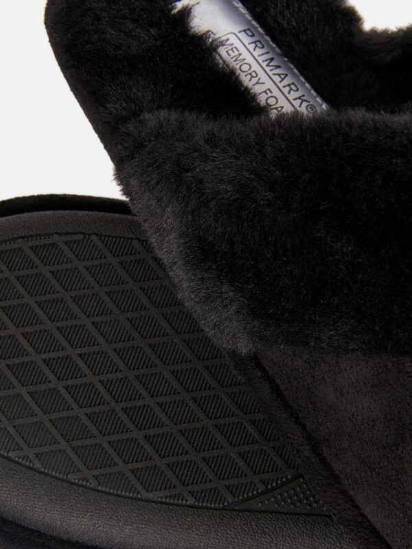 Тапочки-сабо жіночі Primark (устілка меморі) чорні