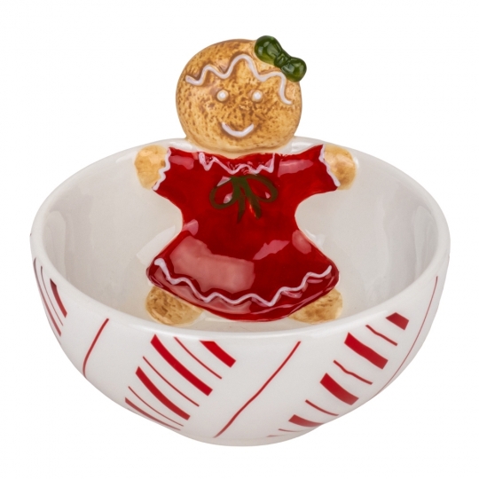 Піала керамічна "Різдвяне печиво" 17,5*12 см