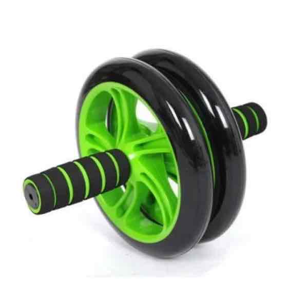 Тренажер-колесо для пресу Double Wheel ABS Health Abdomen Round Подвійне LF227