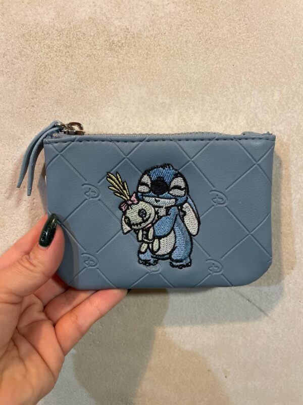 Гаманець компактний лаконічний "Stitch/ Стітч" Primark синій