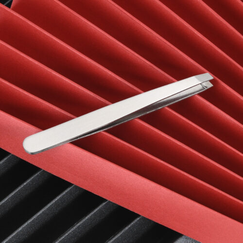 231c869c-8b59-47a0-8ab7-97655b884635.jpg Пінцет для брів, нержавіюча сталь, сірий