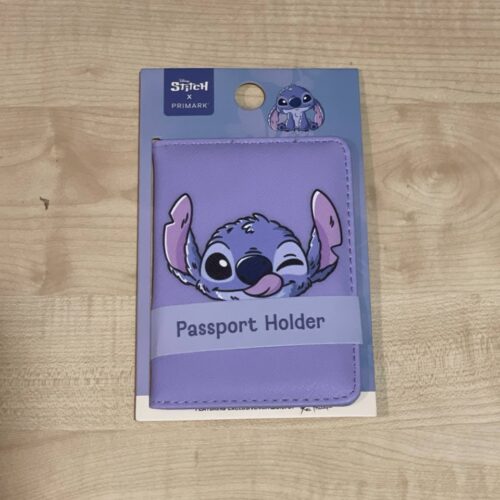 Обкладинка на паспорт "Stitch" Primark фіолетова