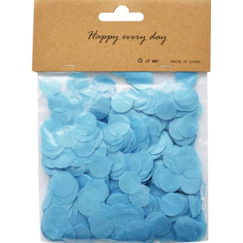 Наповнювач для подарунку/ Конфеті паперове синій
