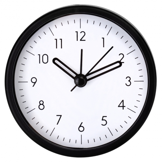 Годинник/ Будильник "Магія ранку" білий 9,2 см