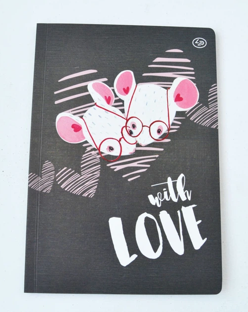 Блокнот A5 4PROFI "With love" 40 арк.