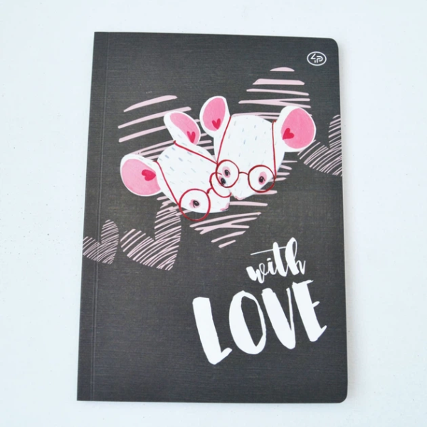 Блокнот A5 4PROFI "With love" 40 арк.
