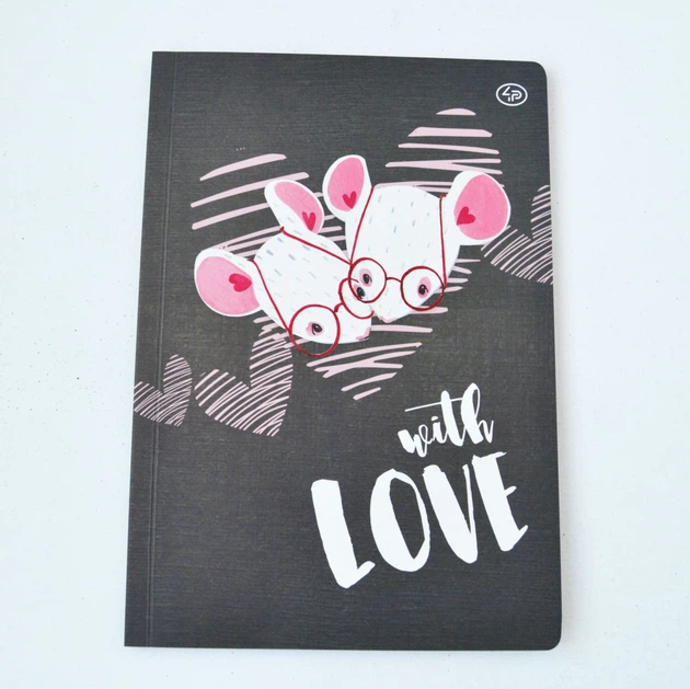 Блокнот A5 4PROFI "With love" 40 арк.
