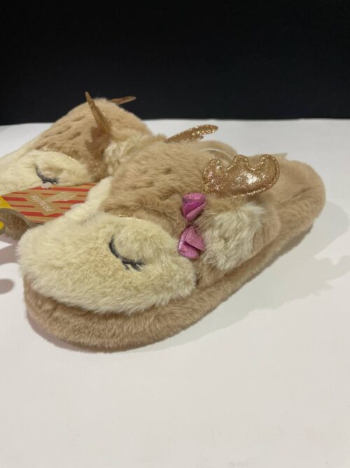 29e75fdd-c89f-44e9-baed-fd3f9d84f598.jpg Тапочки-сабо дитячі "Олені" Primark плюшеві