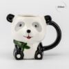 Чашка керамічна 3D фігурна "Панда" 230 мл