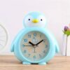 Годинник-Будильник "Пінгвін" мікс кольорів 13,5*12,5 см