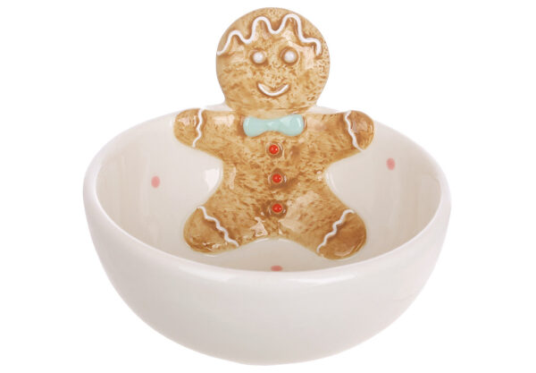 Піала керамічна "Пряниковий чоловічок" беж 320 мл