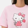Піжама жіноча "Hello Kitty" Primark (штани/футболка) котон рожева