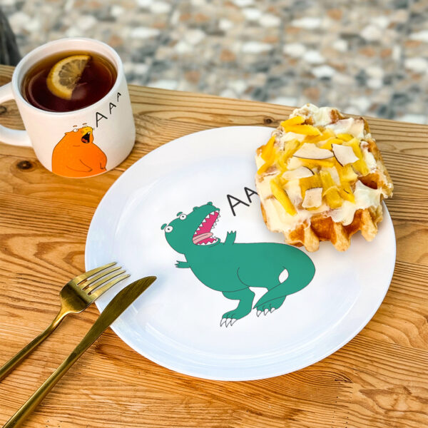 Тарілка Orner “Динозавр ААА» D 25 см