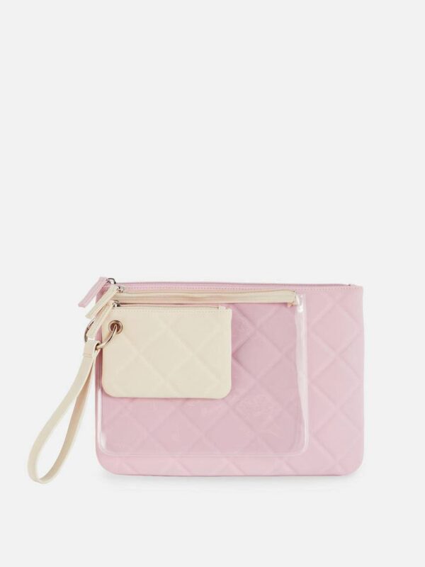 2c570f32-b61a-4c5d-8680-7723001be6e6-1.jpg Набір косметичок 3 в 1 прямокутна велика/ прозора/ гаманець Primark ніжно-рожева