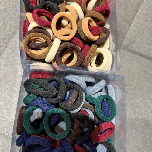 Гумка для волосся з мікрофібри маленька 2 см, 1 шт