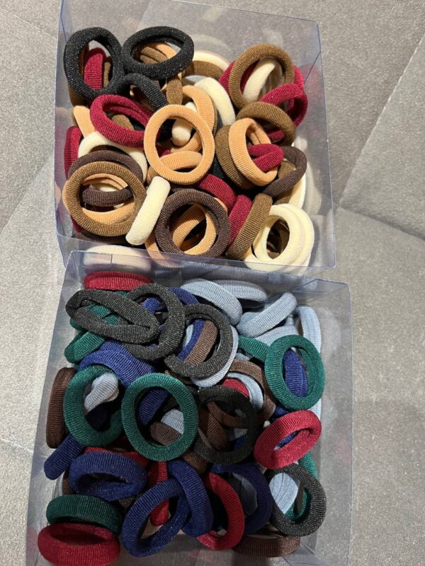 Гумка для волосся з мікрофібри маленька 2 см, 1 шт