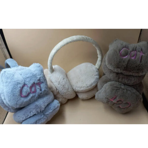 Навушники хутряні "Котик"