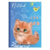 Блокнот А6 Рюкзачок "Cute Cats/Котики" 48 арк.