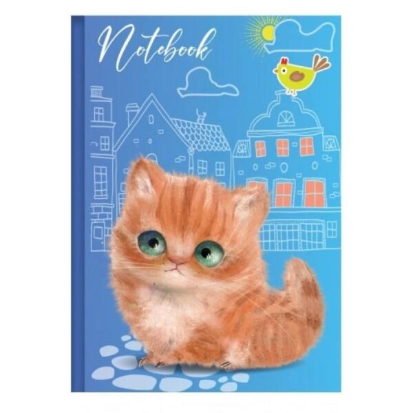 Блокнот А6 Рюкзачок "Cute Cats/Котики" 48 арк.