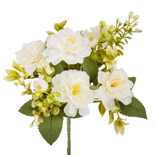 Штучний букет "Олівія" кремовий 26 см