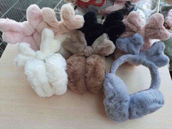 Навушники хутряні "Бантик"