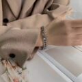 Браслет унісекс "Ланцюг" крупний  з підвіскою срібний