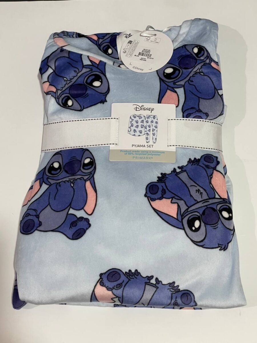 Піжама жіноча/дитяча Primark "Stitch/ Стітч" велюр (2XS)