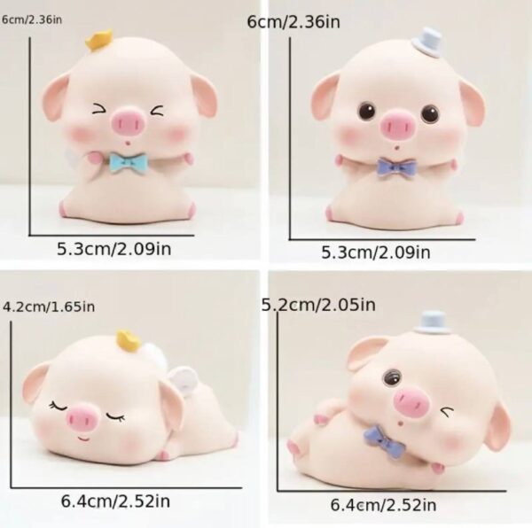 Статуетка "Порося лежаче" 6,4*4,2