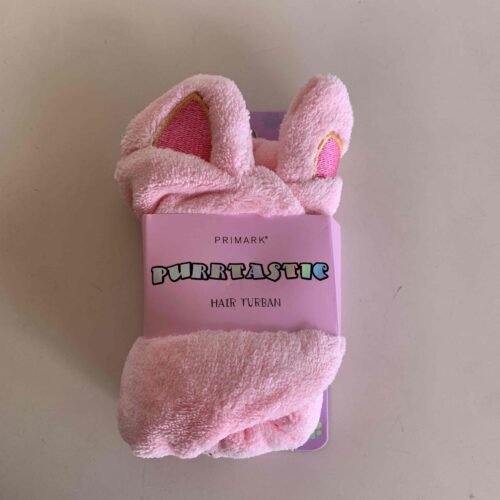 Тюрбан для сушки волосся дитячий "Primark Purrtastic"